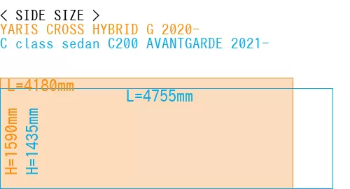 #YARIS CROSS HYBRID G 2020- + C class sedan C200 AVANTGARDE 2021-